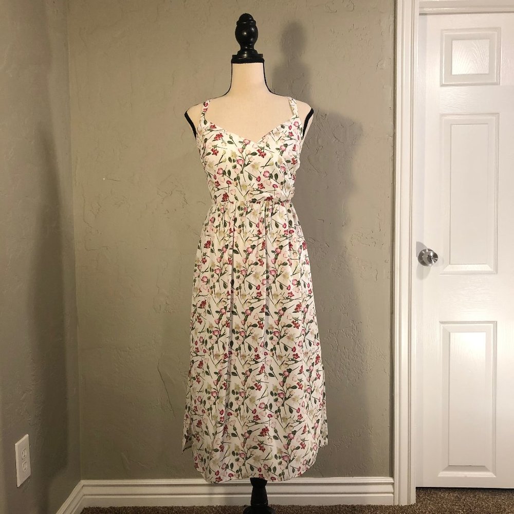 Club Monaco Floral Sun Dress
